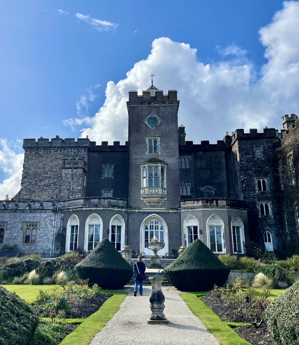 evieflynn22's tweet photo. Had an amazing day yesterday exploring @powderhamcastle and it’s grounds 🏰 Originally built  in 1391, I learnt so much about its evolution as a lived environment and it’s medieval, Georgian, and Victorian influences. @THEcastleexpert @allthingshannah @GraffitiGinger https://t.co/sAooNZRAgq