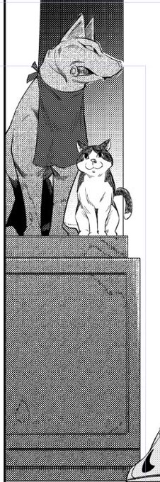 ねことお稲荷様
背景だらけの作画でしんどいけど色々と描けるのは楽し 