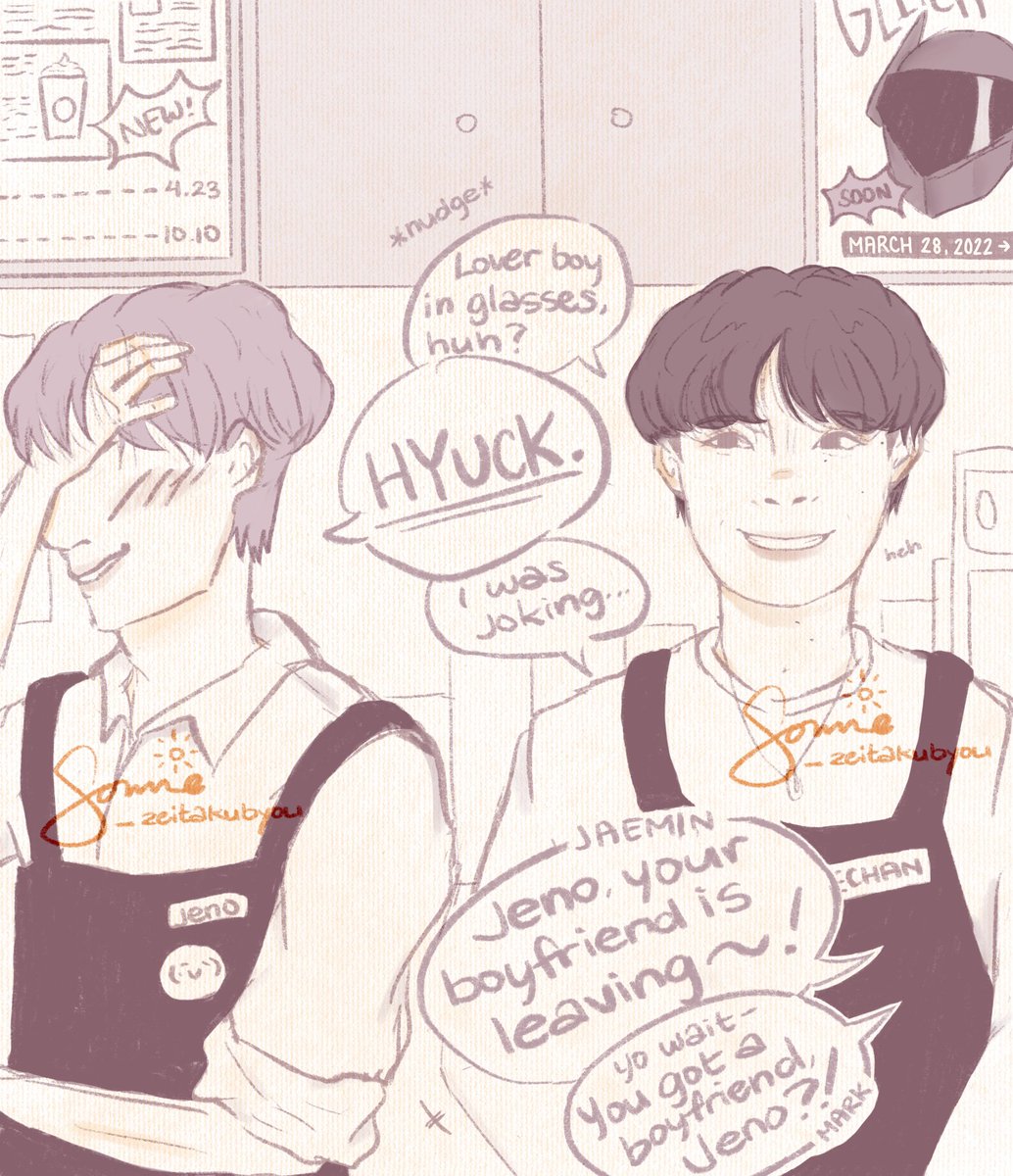 _zeitakubyou's tweet photo. Working hard as always 🧑‍💻👓

#jenyang #noyang au ☕🍞 https://t.co/7cywLDsuzY