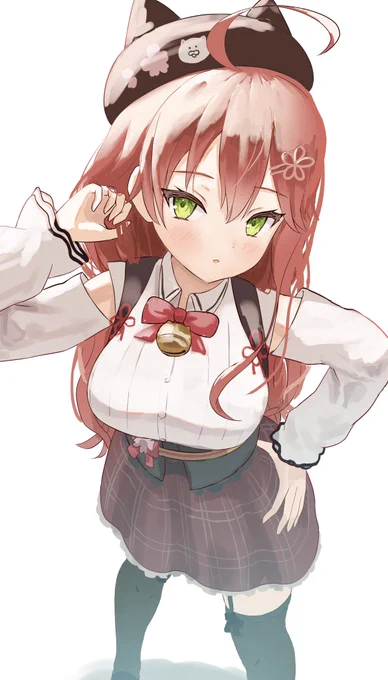 ロングヘアみこち可愛い🌸

 #miko_Art 