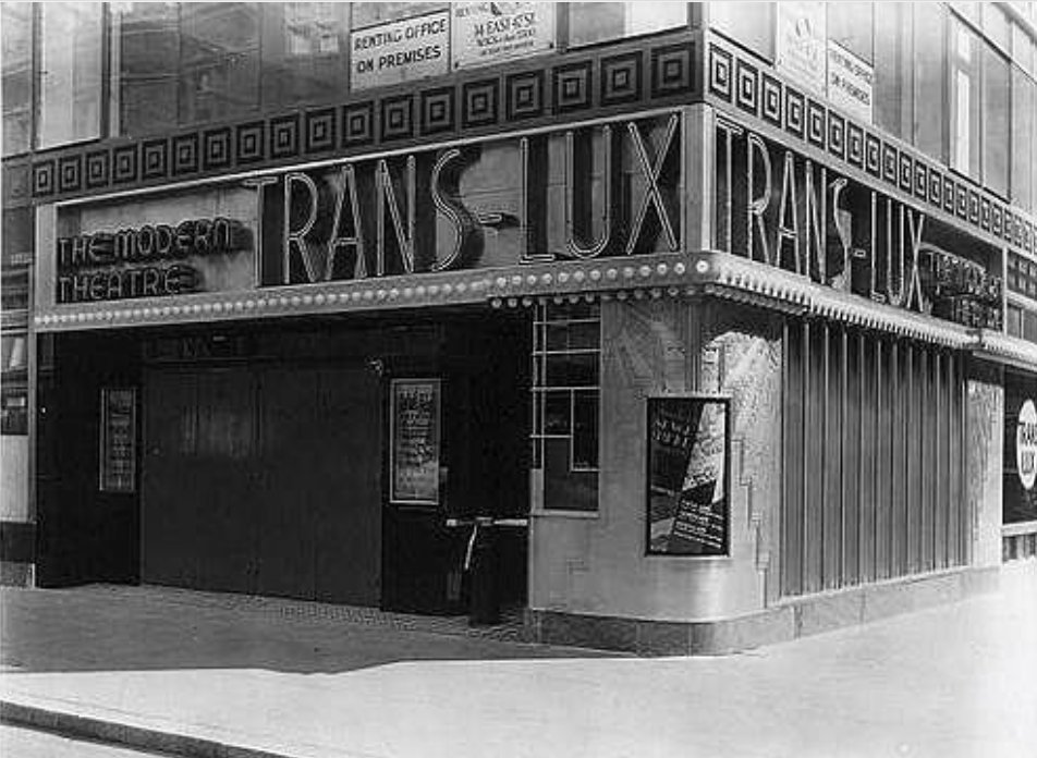 dft_film's tweet image. Opened today 1931, was the first cinema built for rear movie projection. 
#cinemafirsts #filmhistory #translux
ow.ly/ubgC50IawqV