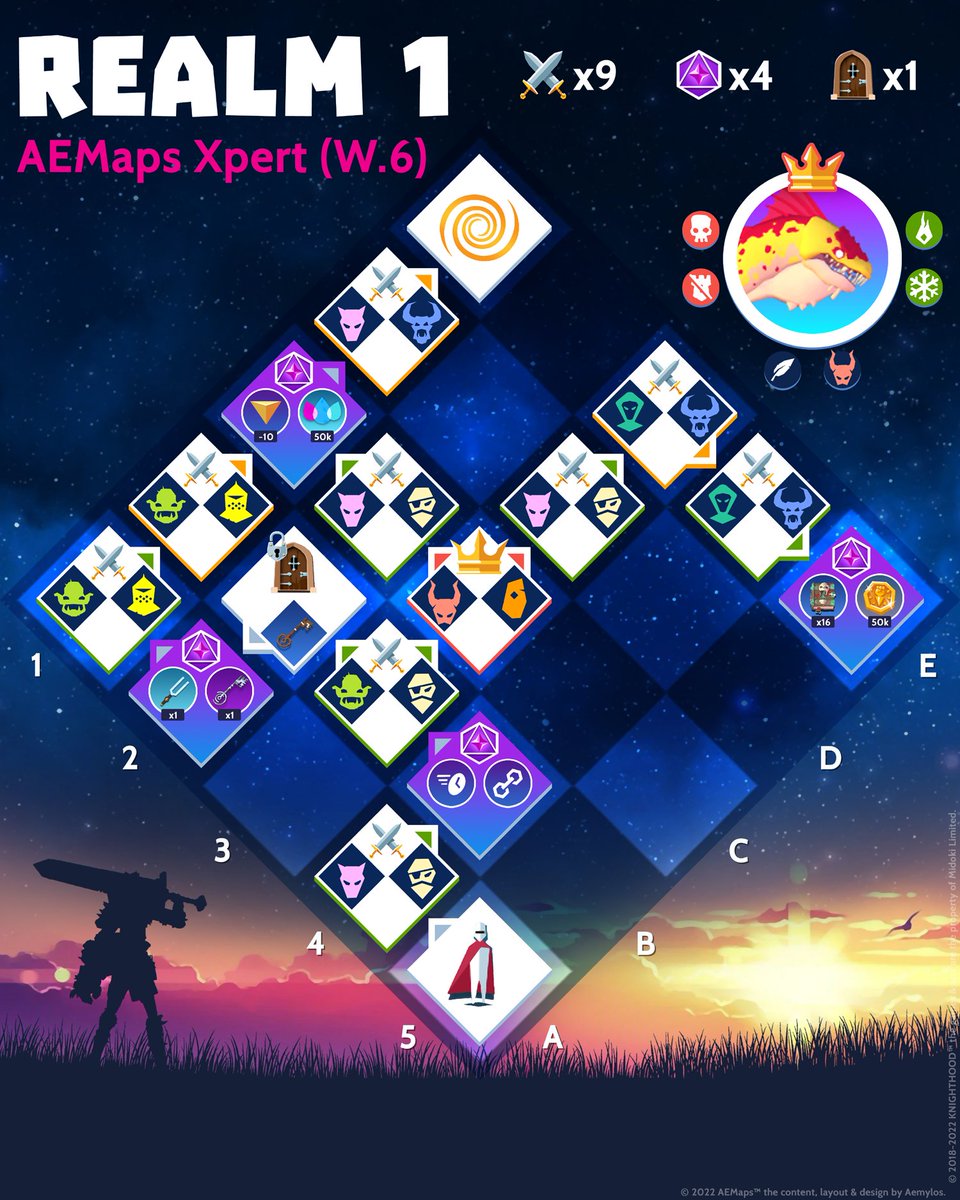 aemylos's tweet photo. AEMaps Xpert - the first batch of week 6.
"Welcome to the jungle!" 🐵🍀

#knighthoodgame #theriftmaps https://t.co/w8hYpoObDg