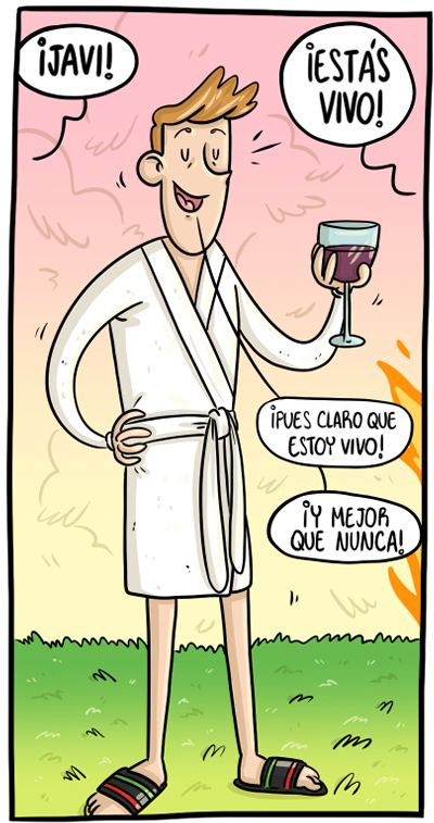 fanternet's tweet photo. Bueno pues vamos a leer:
-Parece que Javi ha sufrido mucho en el bosque. #TupperParaTres @sarajotabe
https://t.co/w3aBykZXoP
-Dejen a las señoritas tomar sus baños tranquilamente. #Oglaf
https://t.co/XGUYladG1j https://t.co/NQOYkfjWzD