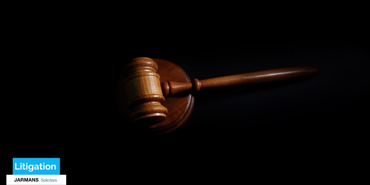 Jarmans Solicitors’ professional and helpful Commercial Dispute and Litigation team provides pragmatic and effective advice and guidance.

bit.ly/3pLtXqq 

#litigation #litigator #commerciallaw #commerciallitigation #business #legal #Sittingbourne #Kent #dispute