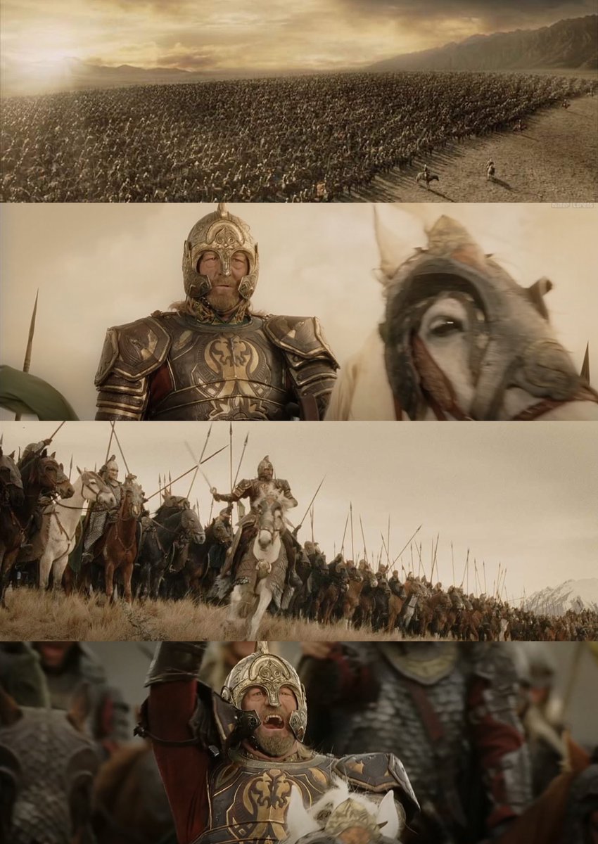 ToIkienverse's tweet photo. Un RT a Théoden por liderar la mejor carga de batalla de la historia del cine https://t.co/WKuD2JWHWr