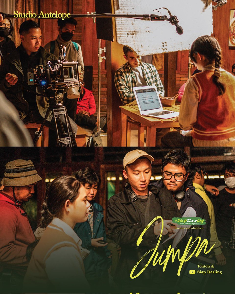 studioantelope's tweet photo. Meskipun dingin banget, tapi syuting di Dieng tetep full senyum karena pemandangan alamnya yang cakep nih.
Jangan lupa nonton web series 'Jumpa' hanya di kanal Youtube Siap Darling!
#JumpaSeries
#CandiDarling
#SiapDarling https://t.co/mnxqslgrYf