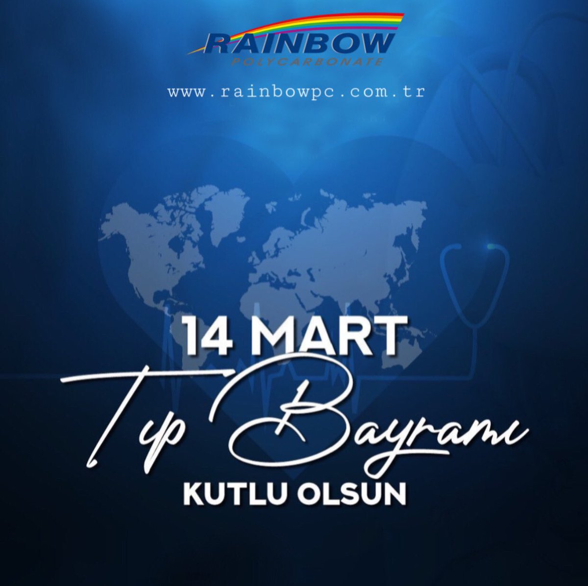 rainbowpolikar1's tweet photo. 14 Mart Tıp Bayramı Kutlu Olsun ..👨🏻‍⚕️👩🏻‍⚕️
#rnpol #rainbowpolikarbonat #policarbonate #14marttıpbayramı #polikarbon https://t.co/F8knVJZ1vt
