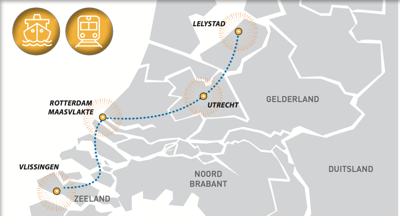 Als Flevolandse ondernemer op zoek naar een duurzamere manier om goederen de transporteren? Kijk dan wat De Joint Corridor Agrifood+ Express voor uw organisatie kan betekenen. Lees hier meer: bit.ly/35Oqekw