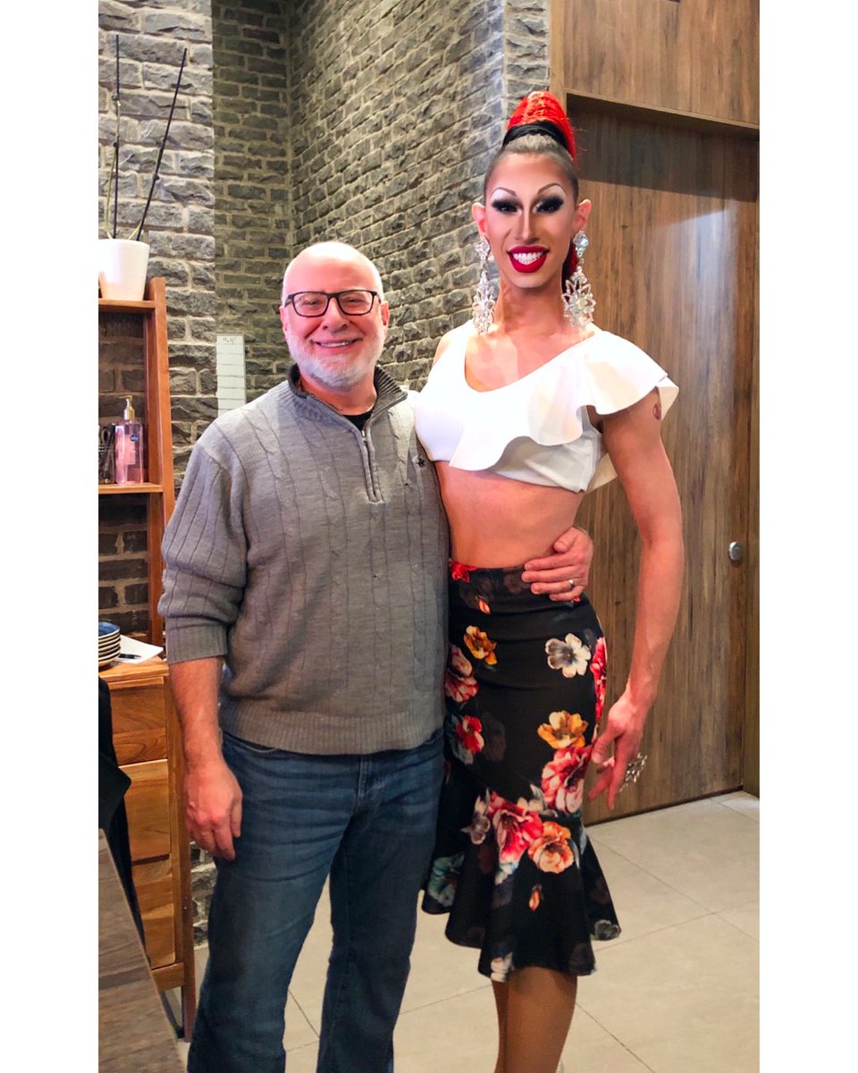 Dad came to watch a show ❤️