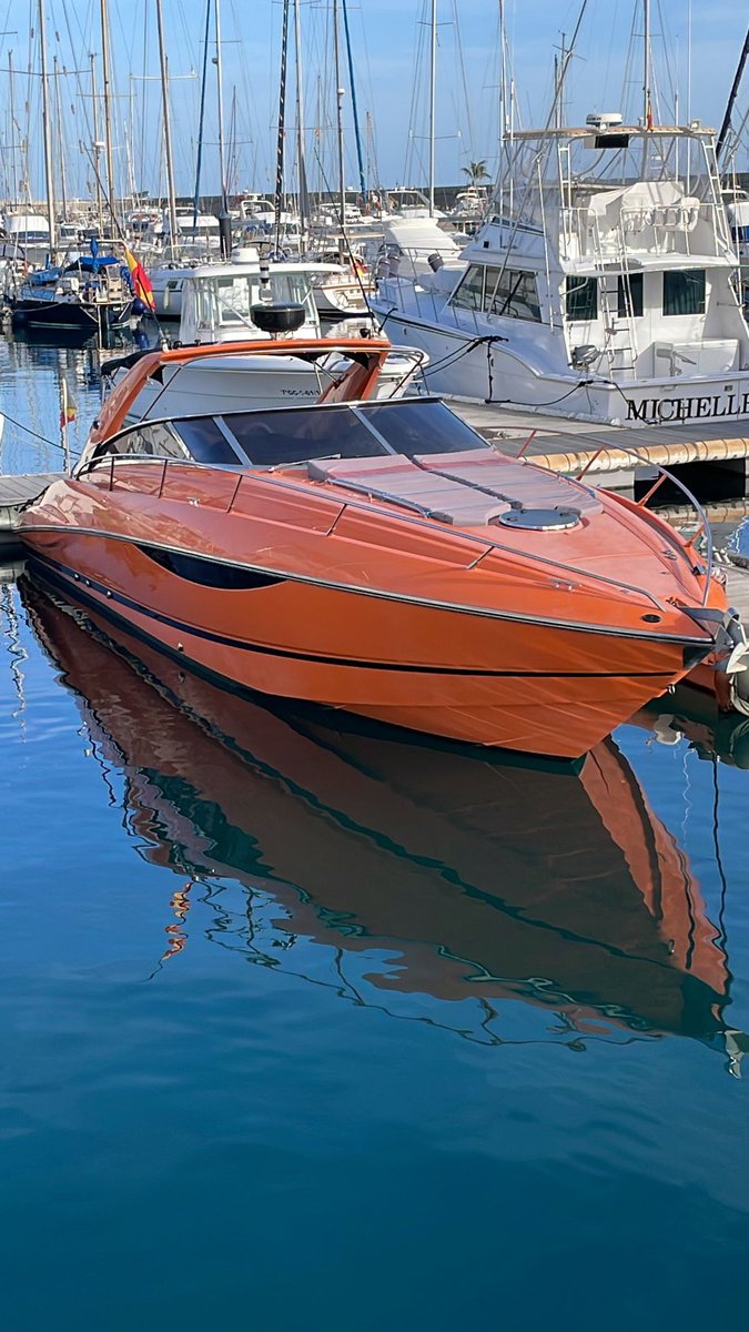 See Lanzarote like never before - Quantum S caters for all occasions - Weddings, Birthdays, Anniversaries, or simply just treat yourself! Psst...We're the stand out orange one! 😂 #charter #sailing #puertocalero #lanzarote #holidays #summer #orange #private #luxurylifestyles