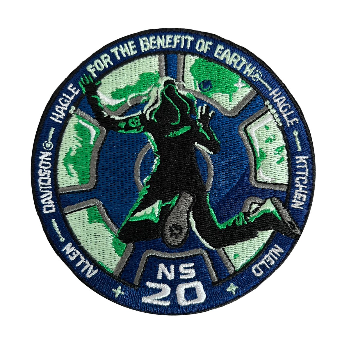 #NewShepard mission #NS20 will include Marty Allen, <a href="/NBCSNL/">Saturday Night Live</a>’s Pete Davidson, <a href="/SharonHagle/">Sharon Hagle</a>, Marc Hagle, <a href="/JimKitchen/">Jim Kitchen</a>, and <a href="/DrGeorgeNield/">Dr. George C. Nield</a>. Liftoff on March 23 is targeted for 8:30 am CDT / 13:30 UTC from Launch Site One. Read more 🚀: bit.ly/3MRaher