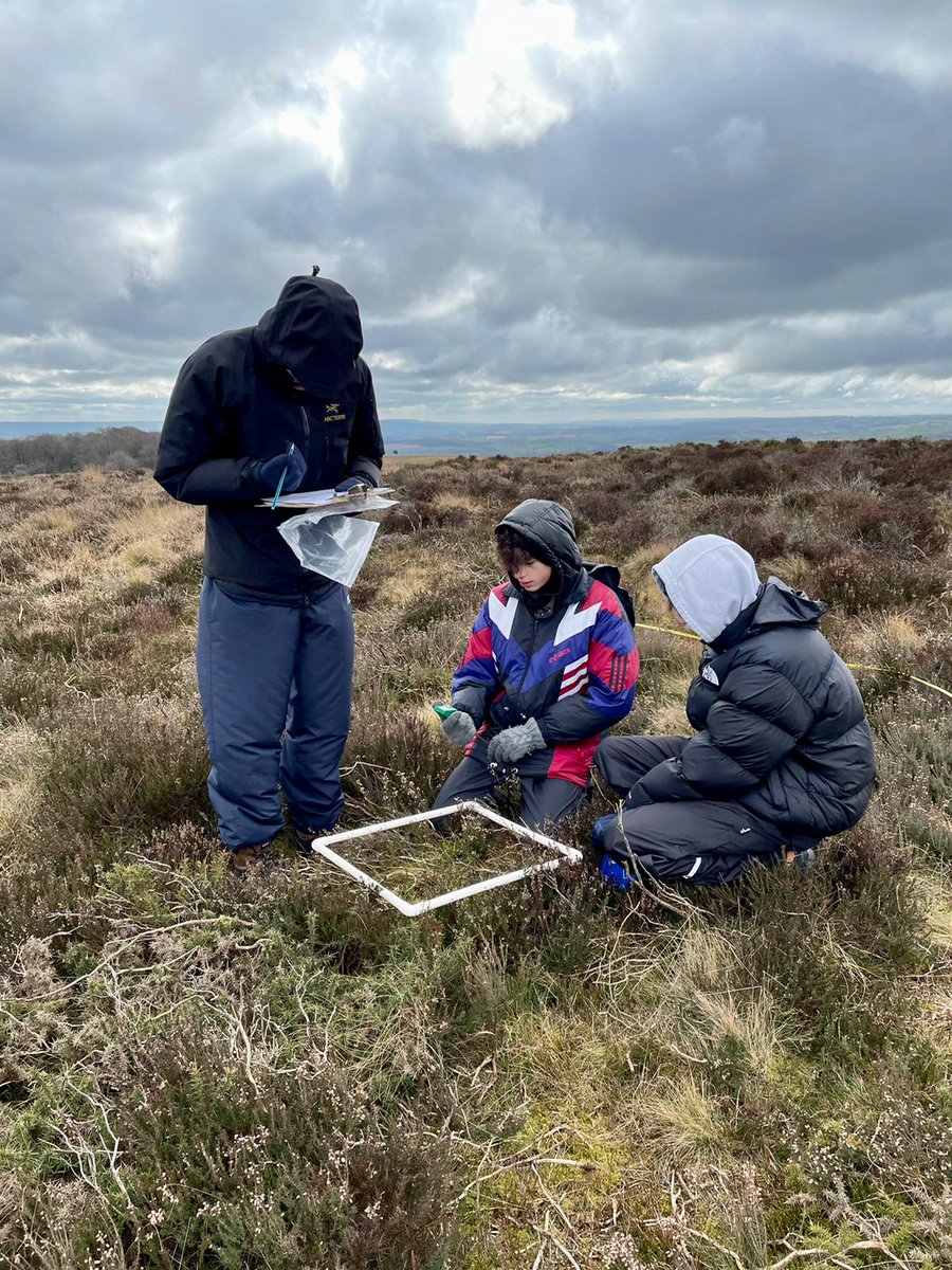 KewHouseScience's tweet photo. Year 12 biologists record abiotic factors (wind speed, temperate and humidity) and measure biotic factors (species richness and plant height) in the field! #KewHouseSchool #KewHouseScience #alevelbiology @KewHouseSixth https://t.co/YNsdOoKwcc