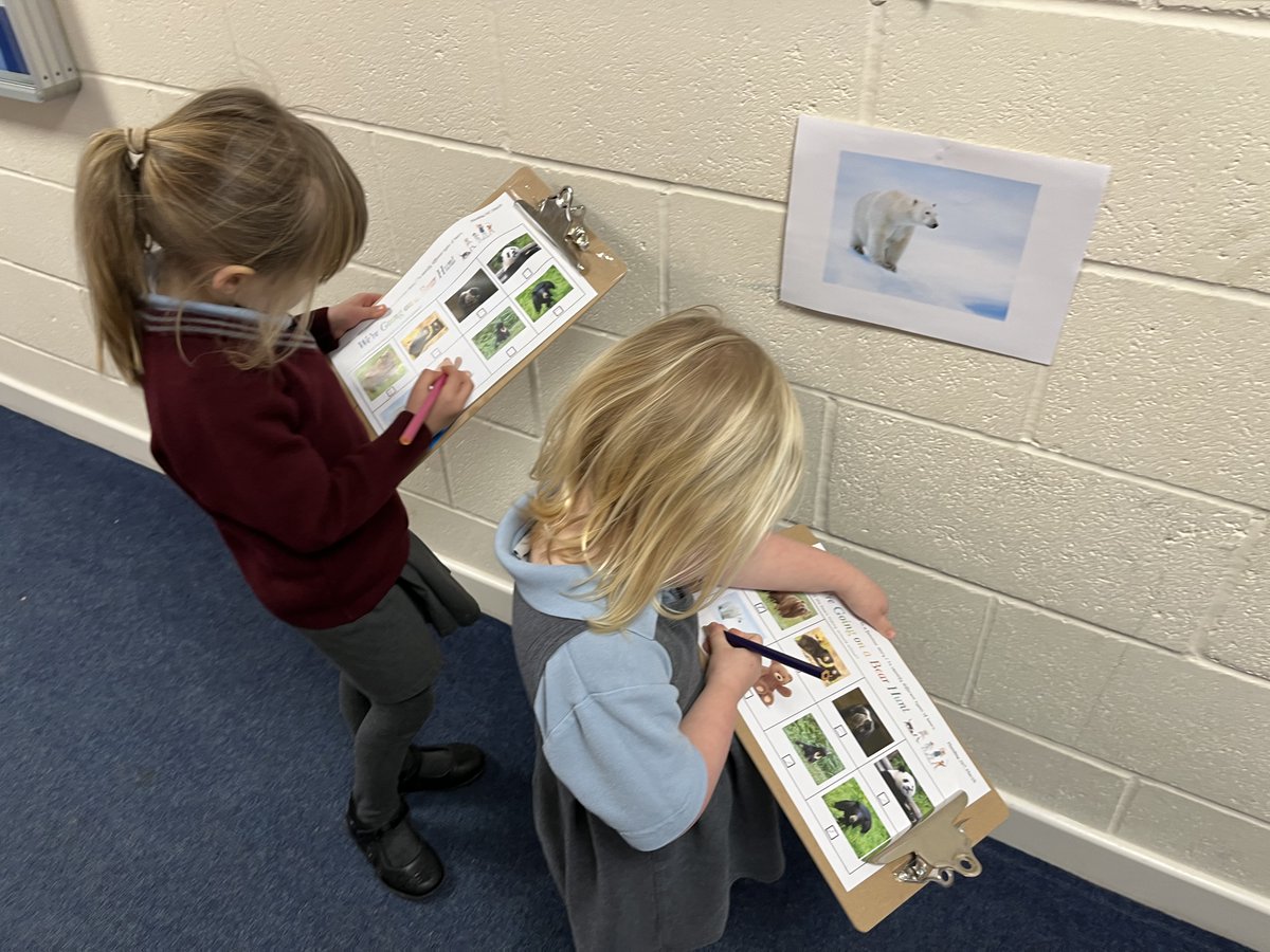 SGSReception's tweet image. #SGSReception have been on a bear hunt!🐻@MichaelRosenYes #SGSPrep