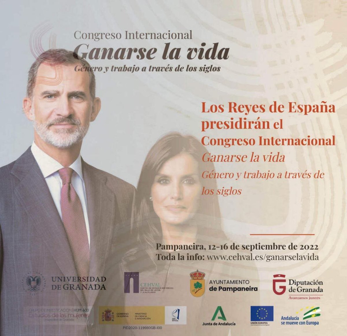 TeresaRodr_'s tweet photo. Los reyes de España vienen a Pampaneira a hablarnos de "ganarse la vida". No reírse que no es un fake. https://t.co/Jp7jaJmiU5