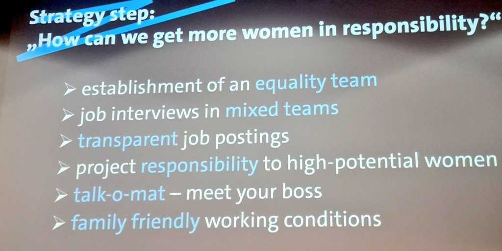 pmoriniere's tweet photo. # TrustinMedia The Bavarian Broadcast equality team has put together a sound plan to empower women in media, by Katrin Poetzsch 👇. And it worked! https://t.co/Q10SQlYXMW