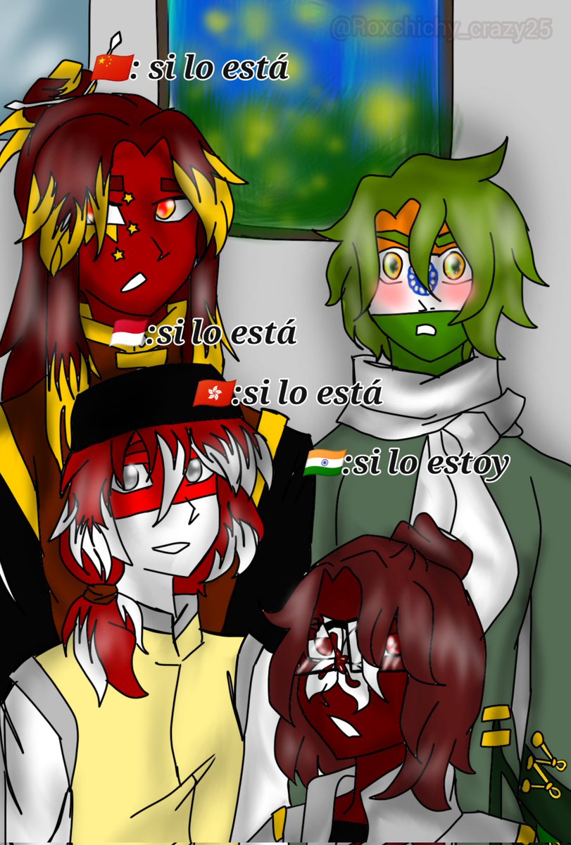RoxchichyCrazy's tweet photo. Si lo está (? 😩👊
.
#constryhumans
#constryhumansart https://t.co/LGrvP7gKUz