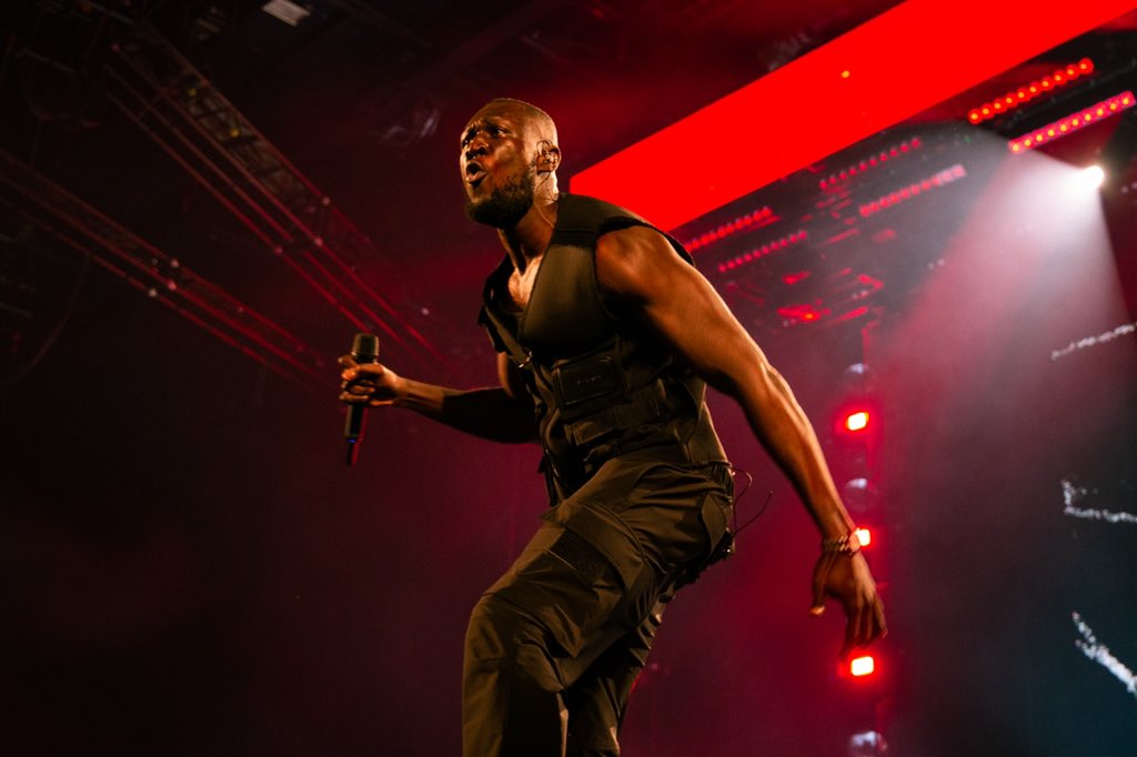 Stormzy last night in Cardiff on the opening night of his Heavy Is the Head Tour #stormzy #hith #hithtour @MotorpointDiff