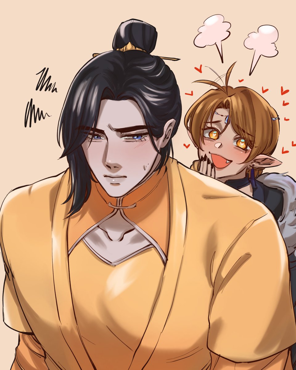 stroberineri's tweet photo. I have very many feelings with @selwujun 's reverse moshang and im glad to clean up the sketches i made.
..
im so late but,,, i,,,, love em,,,,, 🥺🥺😔💞💞 https://t.co/mgWTtwgJwL