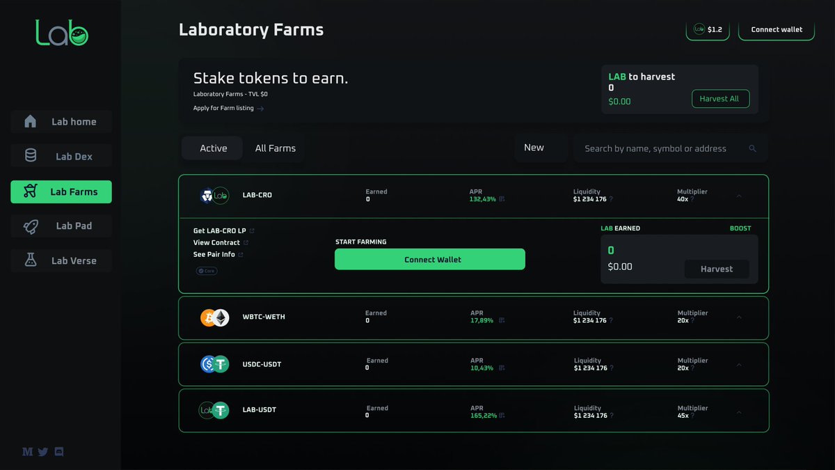 TheLaboratoryIO's tweet image. 🟩We will be the first decentralized launchpad on Cronos. 

🟩The community will gain access to any project that lists on our platform, there will be no vetting process.

🟩Our community does the best research, and we want them to have access to as many projects as possible.