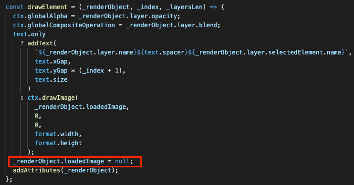 tosbotnft's tweet photo. At @Rawb0ts we pushed to the limit the amazing @Hashlipsnft art engine by using a huge amount of awesome layers. Check out how we avoided a memory leak in our #NFTs generation by simply adding a line of code!
#NFT #Rawb0ts #WarVerse #Collectibles #Polygon #OpenSea #GameFi https://t.co/jhQWKqbjrq