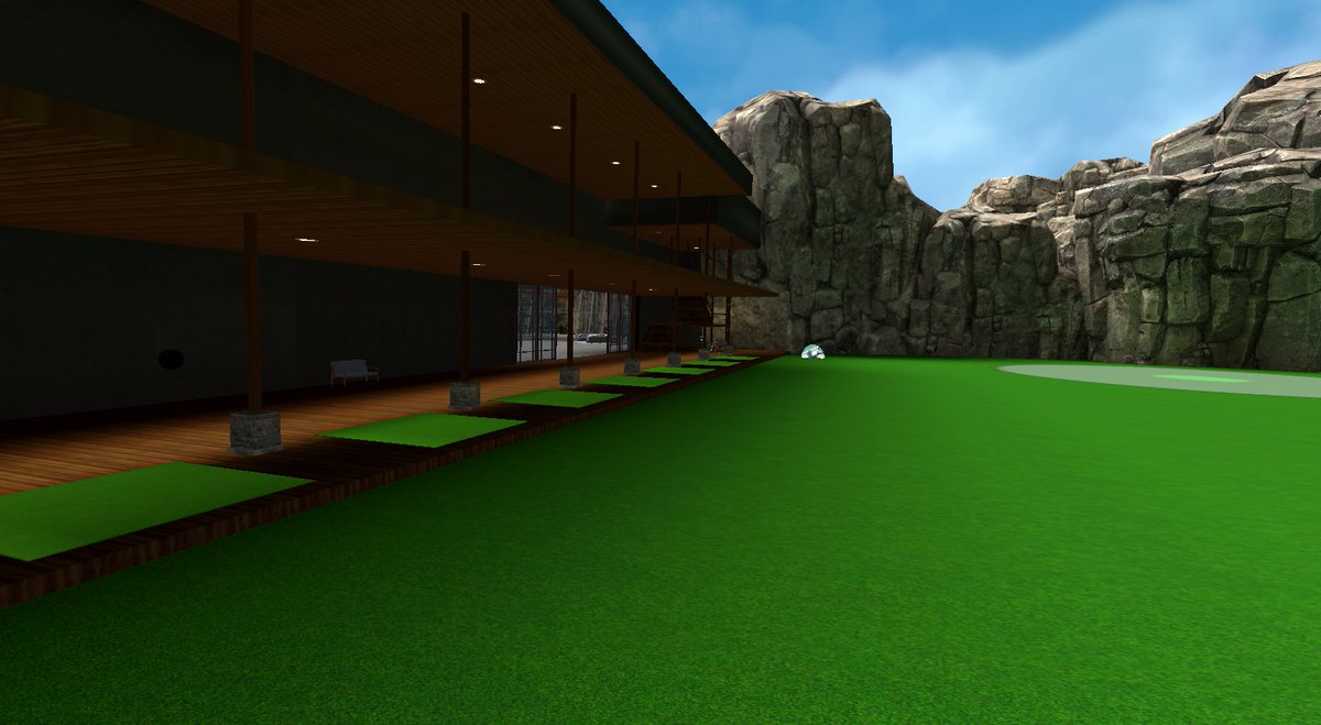 exVRience's tweet photo. Tuesdays are made for the driving range. #indiedev #vr #Golf https://t.co/odZ2ArZqR3