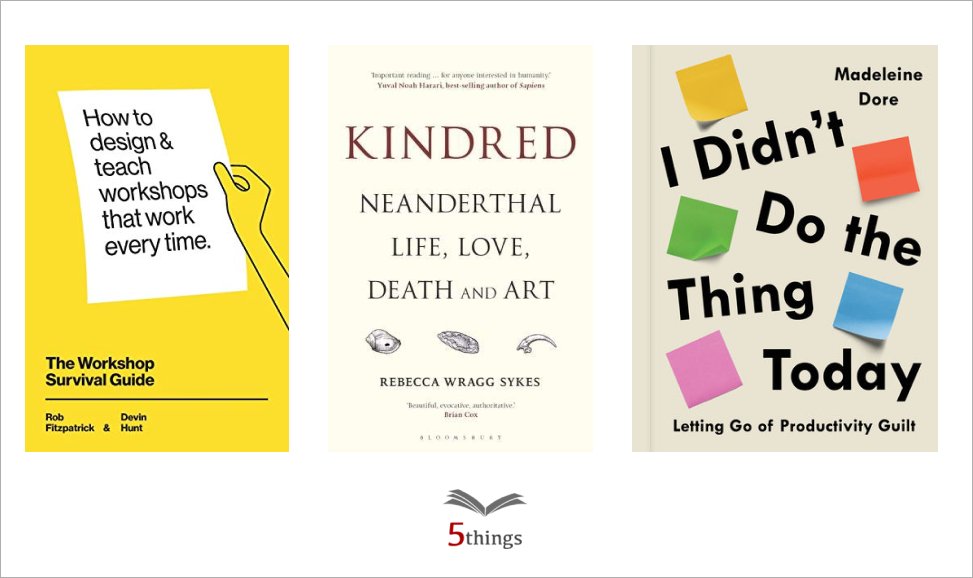 5Things the spring-is-finally-here-yay edition. Weds 16th, 8am.

eventbrite.co.uk/e/5things-marc…

Always free, always fun, always fascinating.

#Reading #growth #books
