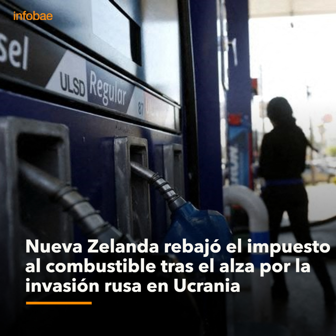 infobae's tweet image. 🔴 Nueva Zelanda rebajó el impuesto al combustible tras el alza por la invasión rusa en Ucrania 

🔶 “No podemos controlar la volatilidad de los precios, pero podemos reducir el impacto en las familias neozelandesas”, recalcó la primera ministra

infob.ae/3w35d0E