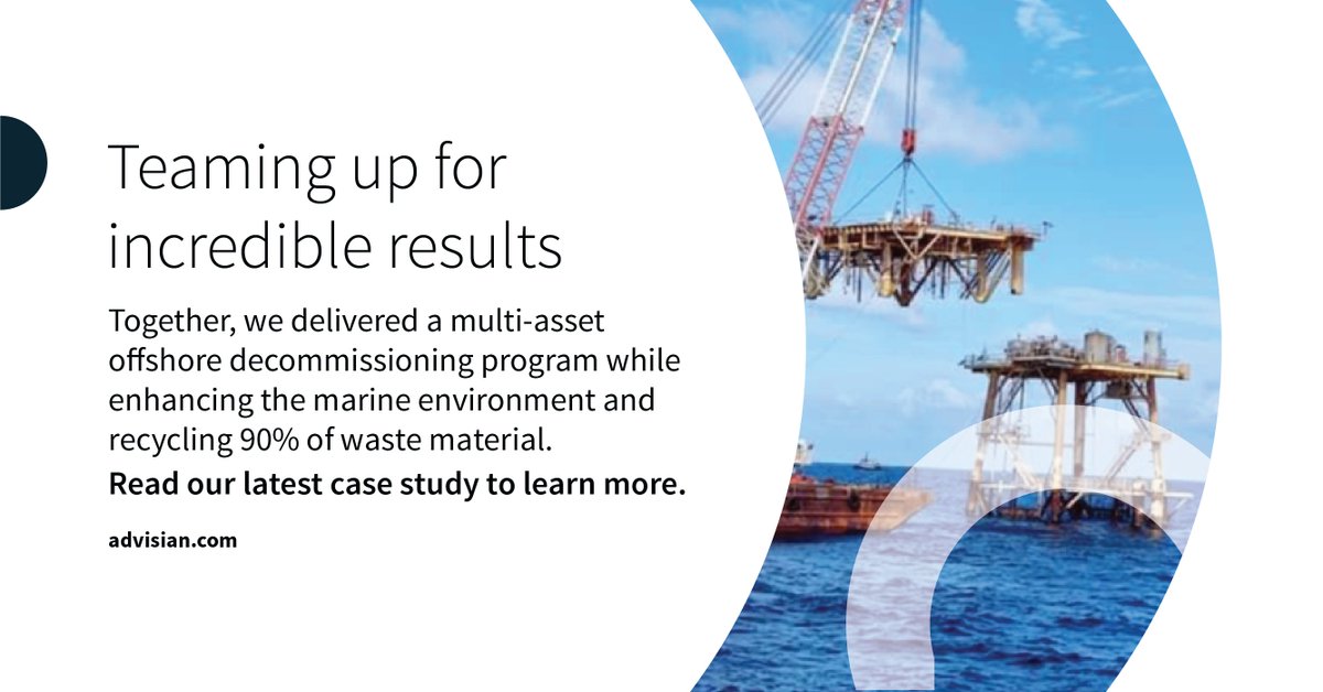 How do you decommission offshore platforms to meet market demands without negatively impacting the environment? okt.to/2SmCY3