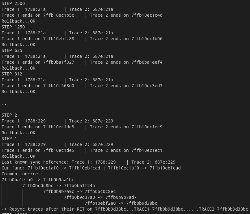 Made a PoC binding over TTD traces and a few examples of use, such as trace diffing (ie. finding where traces'path differs) or call tree extraction (with symbol, ret value, etc.): github.com/commial/ttd-bi…
