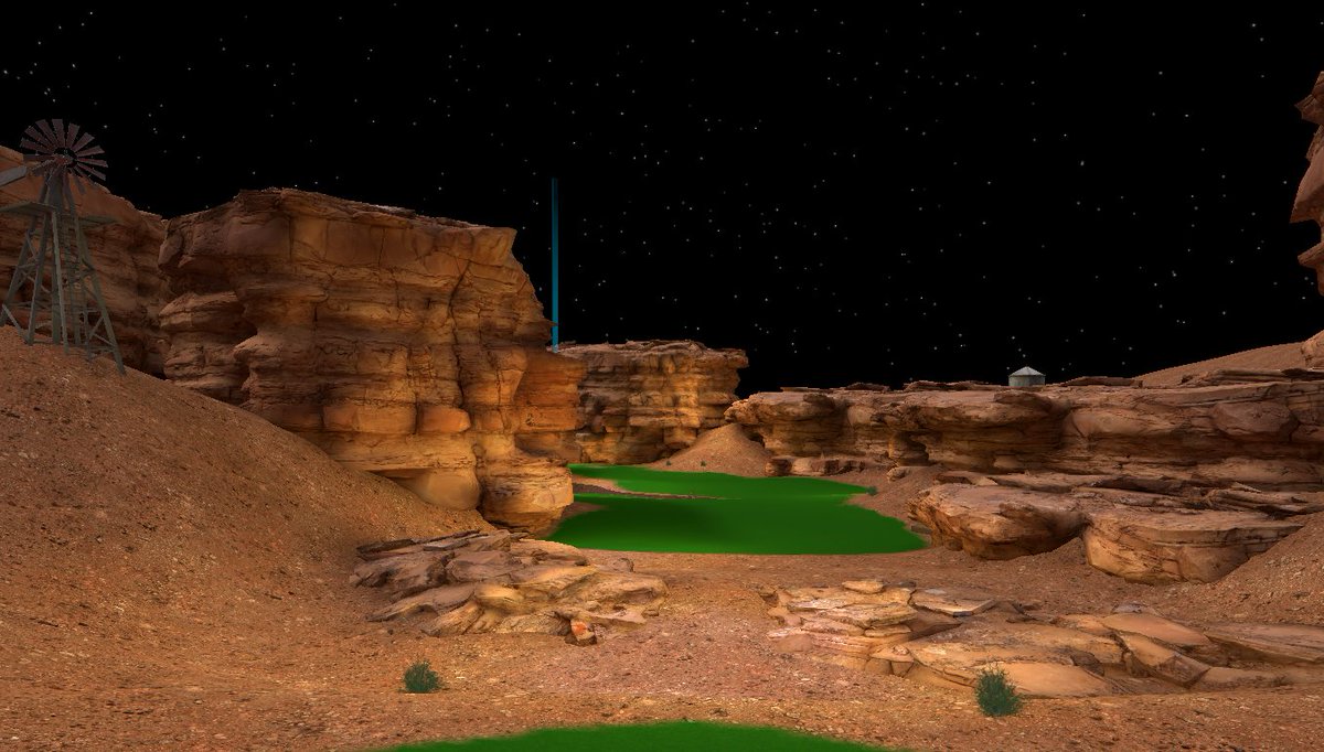 exVRience's tweet photo. It's World Sleep Day, have you every played a game of golf underneath the stars? #indiedev #VR #WorldSleep2022 https://t.co/R9ufnCgzFS