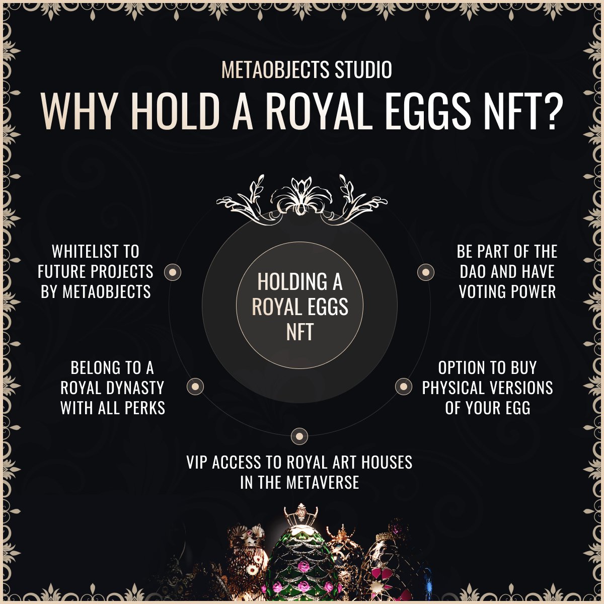 royaleggsnft's tweet photo. If you weren't sure, now you know

#roadmap #PHYGITAL #DAO #Whitelist #MetaverseNFT #MetaverseLand #Holder 
#NFTs #NFT #3dart #NFTCommunity https://t.co/AKwLPrGEWu