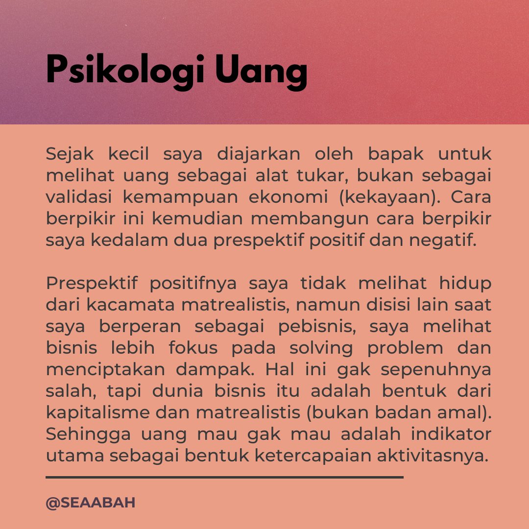 Perihal Uang #2