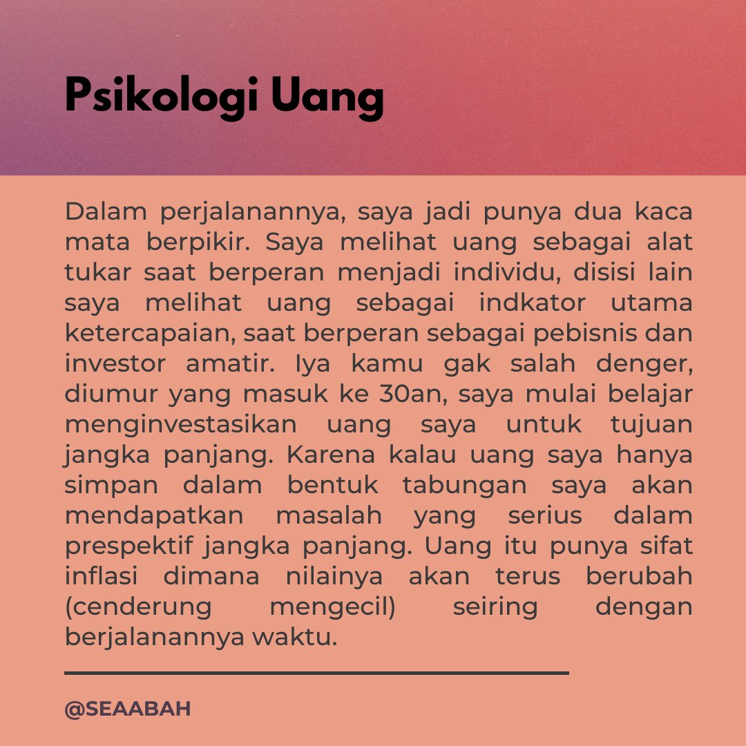 Perihal Uang #3