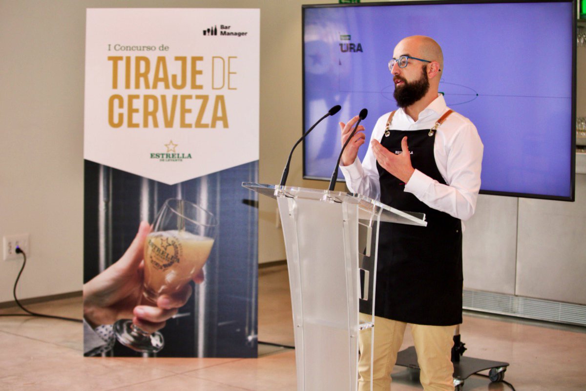‘I Concurso regional de Tiraje de Cerveza’ de <a href="/estrellalevante/">Estrella de Levante</a> para baristas #BarManager. El próximo 9 de mayo diez camareros finalistas en #SaladeCatas <a href="/HOYTU_/">HOYTÚ</a> <a href="/Hostelor/">Hostelor</a> <a href="/HOSTECAR/">HOSTECAR</a> <a href="/Hosteaguilas/">Hosteaguilas</a> 

🥇2.000€
🥈1.000€
🥉   500€