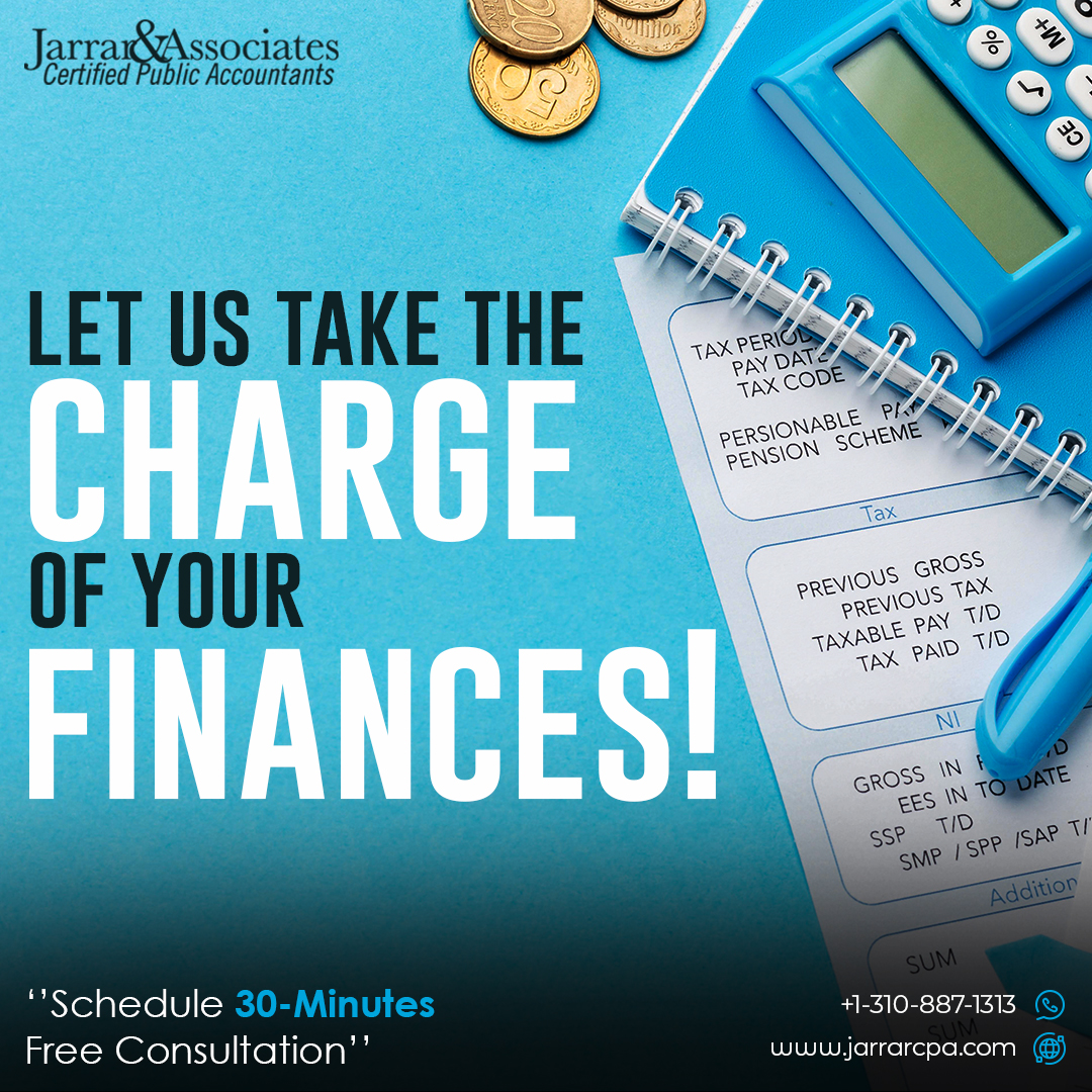 JarrarCPA's tweet photo. 👉 Too occupied to take care of your finances? Leave your financial worries behind as Jarrar &amp; Associate is here to tackle that so you can focus entirely on growing your business.

#finances #businessconsulting #accountant #bookkeepingexperts #professionalcpa https://t.co/BIk328UP6P