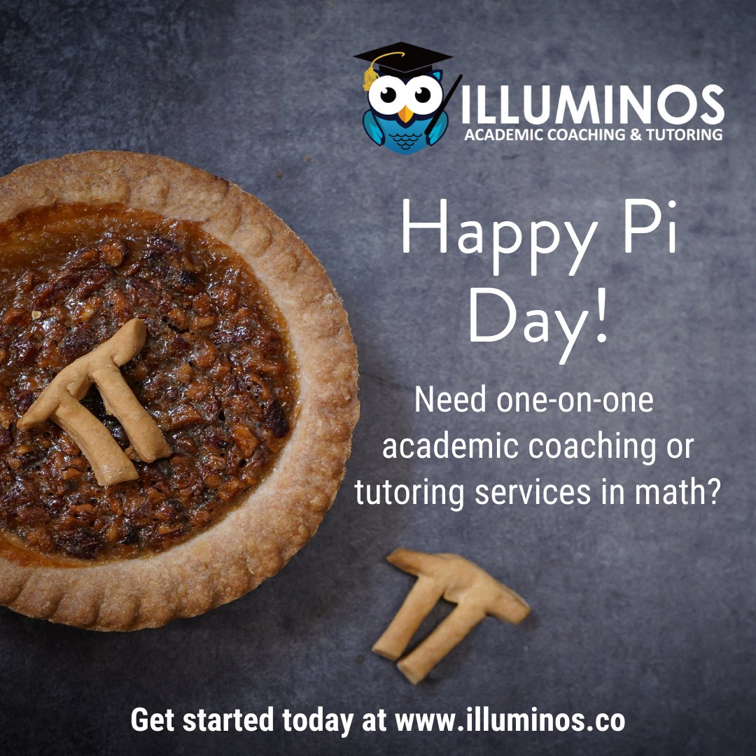 Illuminos_Coach's tweet photo. Happy Pi Day! Is your child struggling in #math class? Visit us at https://t.co/3cnpYyNF2l to learn about our one-on-one #tutoring services.

#math #piday2022 #piday #pidaycelebration2022 #maths #mathematics #mathteacher #algebra #algebratutor #mathhelp @NCTM #MathematicsDay https://t.co/jEaQHjwJ94