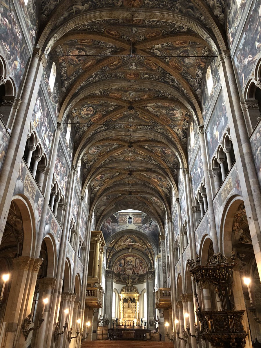 Richard_Bruschi's tweet photo. @parmawelcomeoff @turismoER @ComuneParma @visitemilia Stamattina ero l’unico dentro per un attimo.
Magica e splendida la Cattedrale di Parma.
#ParmaOff @parma2021off #parmawelcome #Italy #Parma @Italia @FindingItaly #findingitaly https://t.co/lSkQmJLYnI