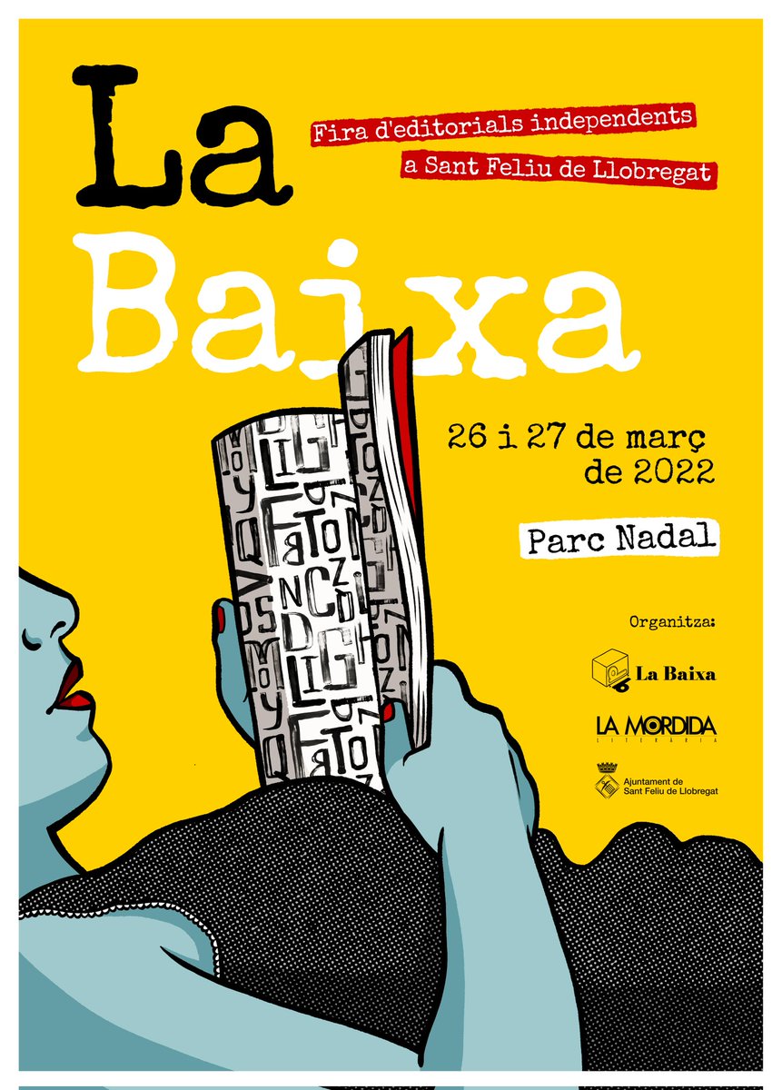 firalabaixa's tweet photo. 📢 Arriba la segona edició de la @firalabaixa ! Aquest any forma part de la programació de la XI Setmana de la Poesia de #santfeliu 📚 Us hi esperem! https://t.co/5GNh7pfQOl