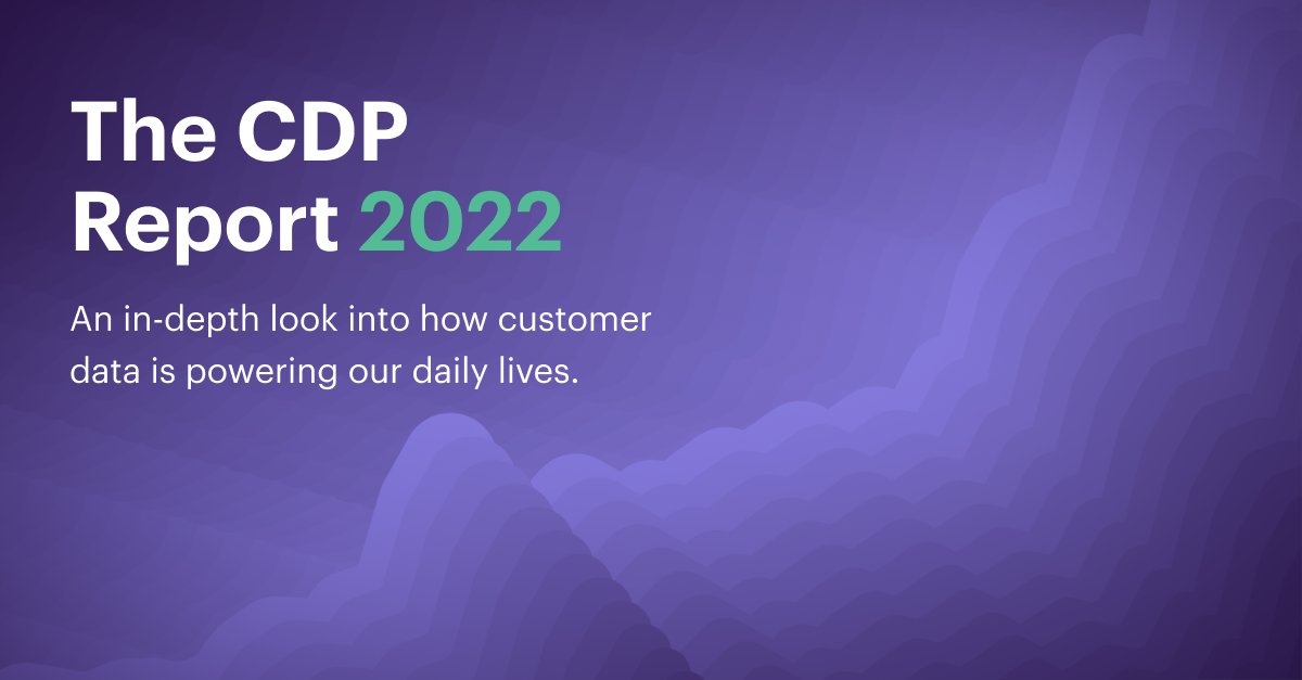 The 2022 Customer Data Platform Report is here! By examining over 10 trillion data points, we’ll give you an in-depth look into how customer data is powering engagement strategies around the world. bit.ly/3tIIxAa