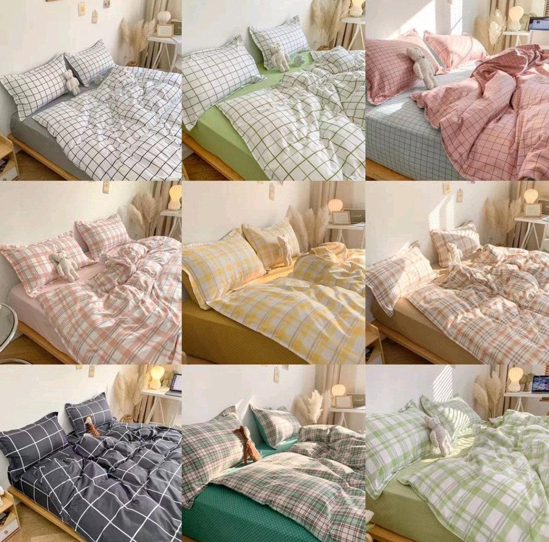 zalyazahari's tweet photo. Bedsheet aesthetic petak2 macam2 colour ada dekat sini.. One set sekali Quilt cover

https://t.co/HAquCk5lLF https://t.co/bbQaesmyet
