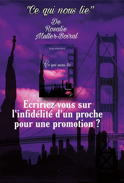 Merci pour ce bel #avis sur mon #roman 𝘾𝙚 𝙦𝙪𝙞 𝙣𝙤𝙪𝙨 𝙡𝙞𝙚. <a href="/JDHEditions/">jdh éditions</a>  jdheditions.fr/produit/ce-qui… rosaliemullerboiral.com
#auteur #ecrivain #livre #romance #cequinouslie #sanfrancisco #newyork #jdheditions #lecture