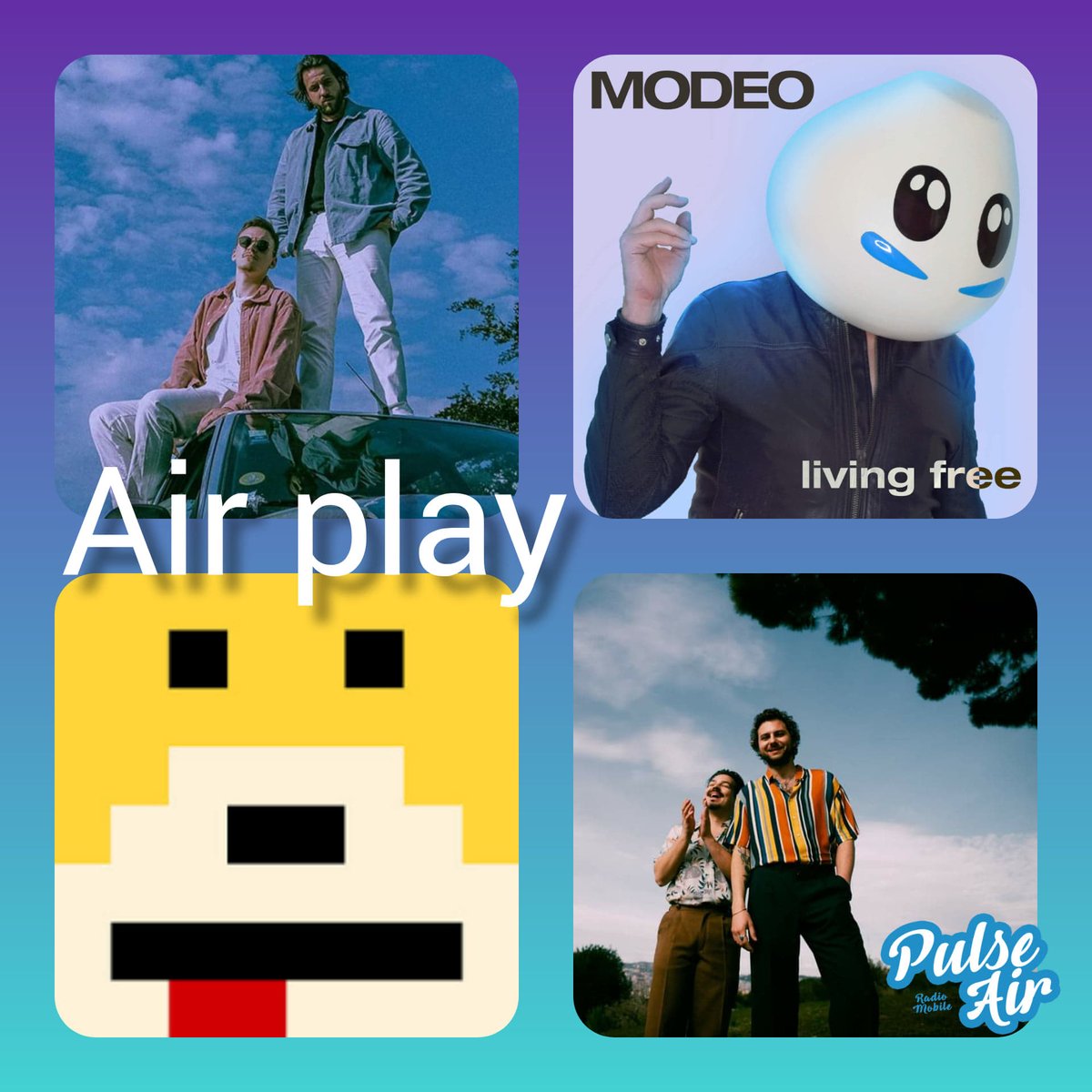 Faites le plein de nouveautés avec l'émission Air Play: En découverte #MODEO tout un concept Belge ! Nouvelle scène française avec #CœurBavard . Du #MilkyChance au sonorité très 60's .#Yvebay coté Rap et même #MrOizo.
Air Play,🎧de 18h-19h !!!

#playlist  #airplay #newmusic #pop