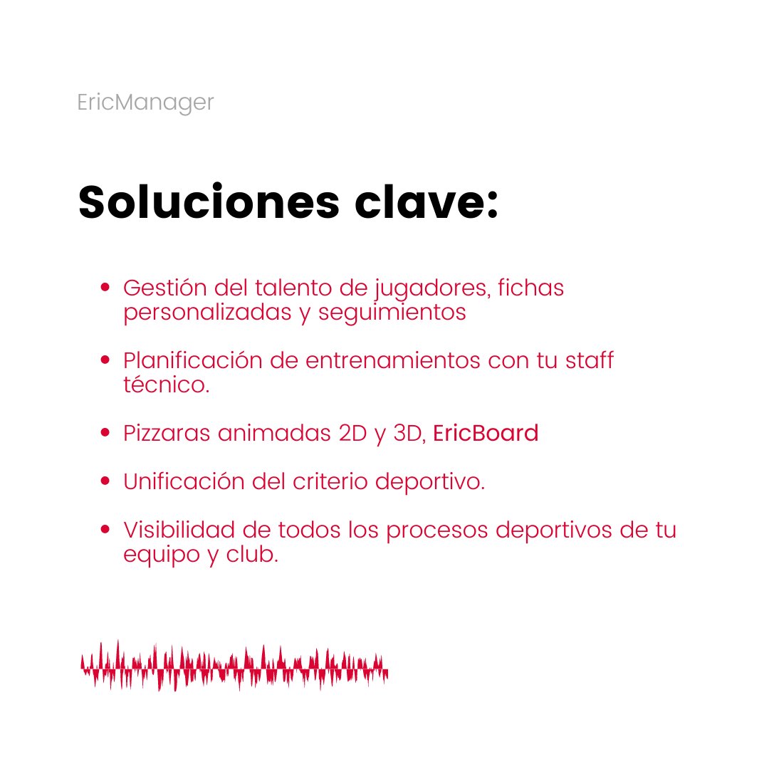 ericsports_es's tweet photo. EricManager, solución cloud para la gestión y planificación deportiva. Pensaba por y para el staff técnico, ideal para dar cobertura a todo el equipo en academias deportivas y clubs.
#ericmanager #ericsports https://t.co/HVT1tuUXwQ