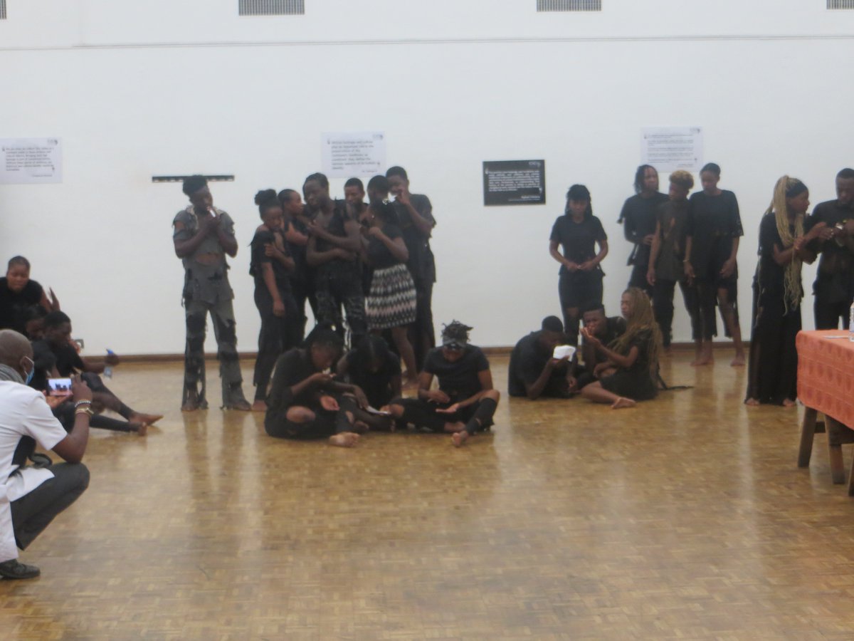 MOTHER LANGUAGES IMPORTANT
@moysarzim (Harare Province) hosted the Mother Language Commemorations on Friday at <a href="/NatGalleryZimb/">National Gallery of Zimbabwe</a>. <a href="/NicMoyo/">Nicholas Moyo</a> <a href="/namaszim/">National Arts Merit Awards - #Zimbabwe</a> <a href="/CinemaSocietyZW/">CinemaSocietyZW</a> <a href="/AforDZimbabwe/">Artists for Development</a> <a href="/NhimbeTrust/">Nhimbe Trust</a>