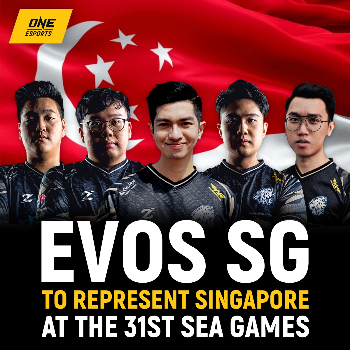 EVOS SG will represent Singapore at the 31st SEA Games in Hanoi, Vietnam.