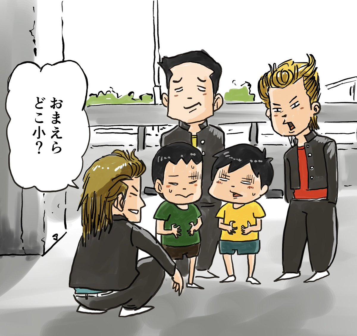 昭和の俺達はさ
学区外のおもちゃ屋とかゲーセンは危険がいっぱいだったぜ。それでも行くんだけどね。 