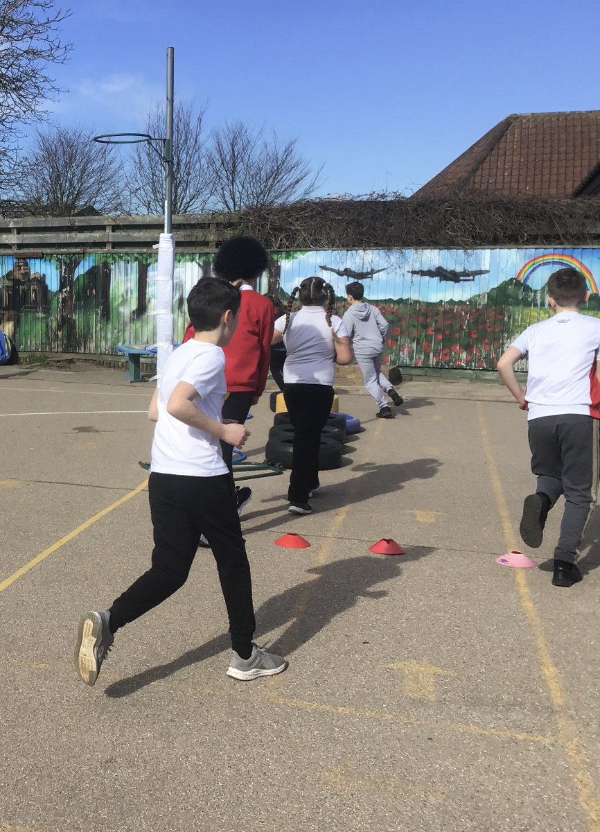 Guyhirnschool's tweet photo. Magdalene class had a great session with the Improve It team, participating in a pentathlon event! Lots of fun activities that kept the children entertained! #improveit #pentathlon #guyhirnprimaryschool https://t.co/pucsheKGTb