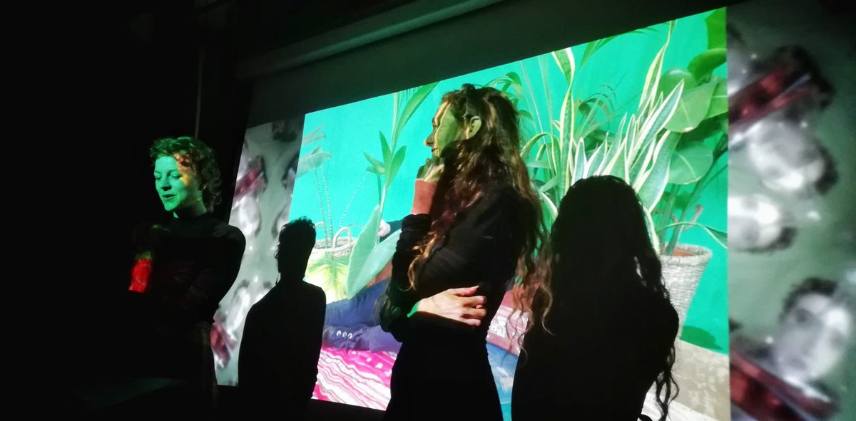 HDorotheaFilm's tweet photo. That was fun! Thank you for all the amazing filmmakers and my collaborator Megan Garrett-Jones for such a great evening at the Femme Film Festival. Thank you @JerwoodArts for the funding towards our project and film #vanishingwomen https://t.co/a1J7hzIshW
