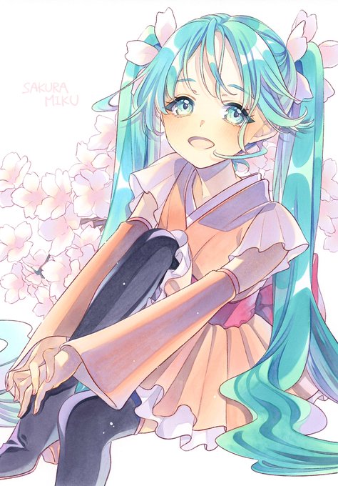 今年も桜の季節🌸

#初音ミク
#コピック 