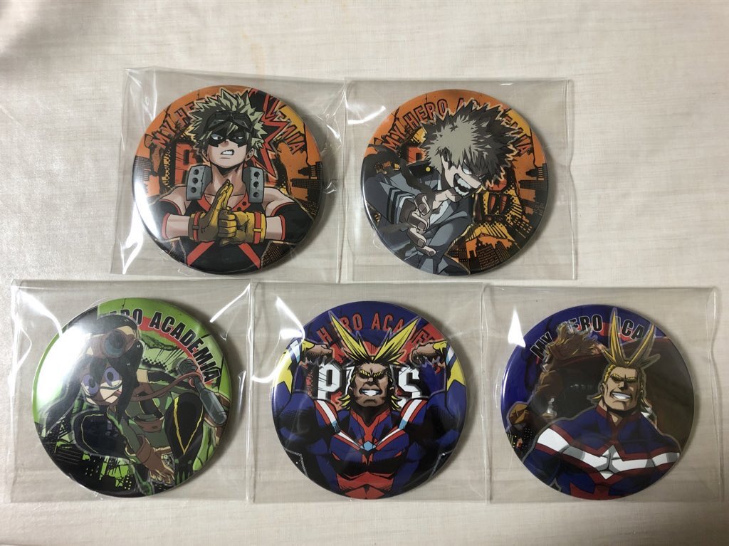 45Rka5's tweet photo. 僕のヒーローアカデミア 缶バ 交換

求▶︎上鳴電気、轟焦凍

譲▷画像の缶バッジ

1枚目→上段は下段同数以上含むお取引のみ
2枚目、3枚目→1段目は2段目3段目を同数以上含むお取引のみ

同種交換を優先で探しております。
心当たりありましたらお声かけお願い致します。 https://t.co/EiRTJaeLCL